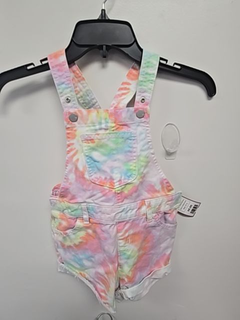 Colorful Tye Dye Childrens Place Bib Shorts, 5T G