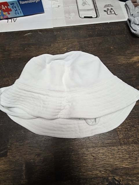 White Ralph Lauren Sun Hat, NB B