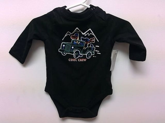 Black granimals Cool crew onesie, NB B