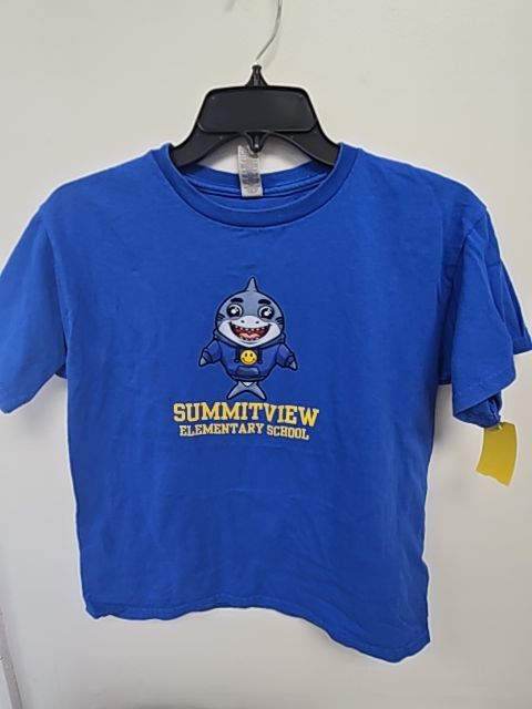Blue Summitview Gildan Shirt, 10 G