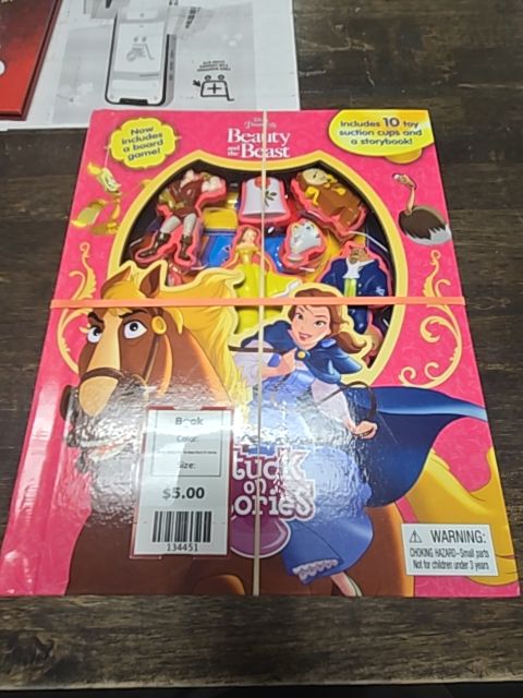 Beauty And The Beast Stuck On Stories Book