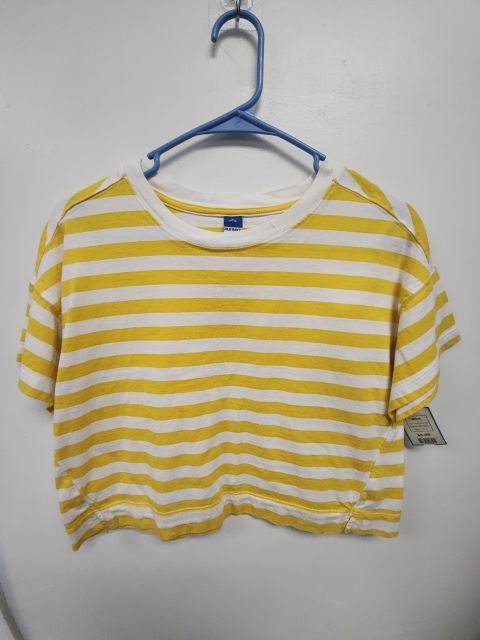 White/Yellow Striped Old Navy Shirt, 14 G