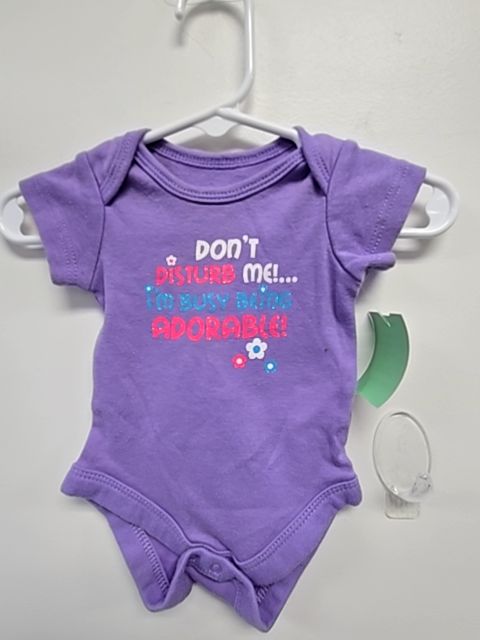 Purple Garanimals Onesie, NB G