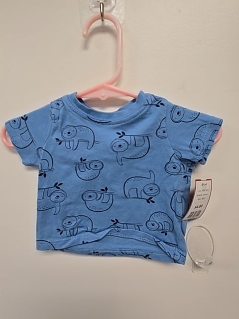Blue Sloth Carters Shirt, NB B