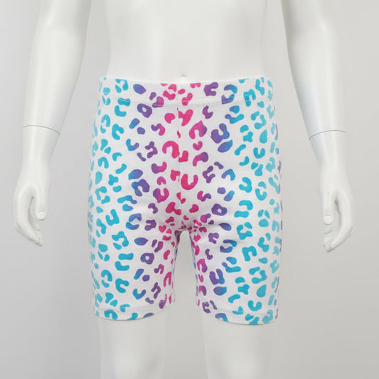 White/Colorful Cheetah Garanimals Shorts, 5T G