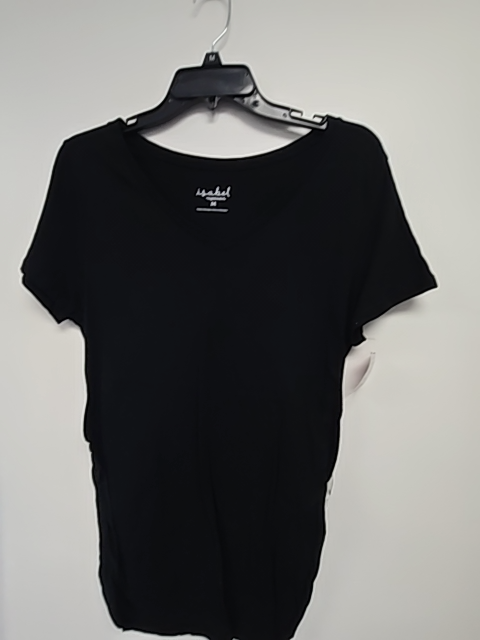 Black Isabel Maternity Shirt, Medium