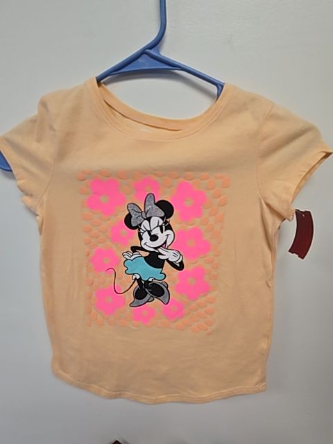 Orange Minnie Jumping Bean Shirt, 7 G