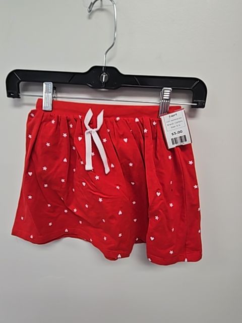 Red/White Star Carters Skort, 6 G