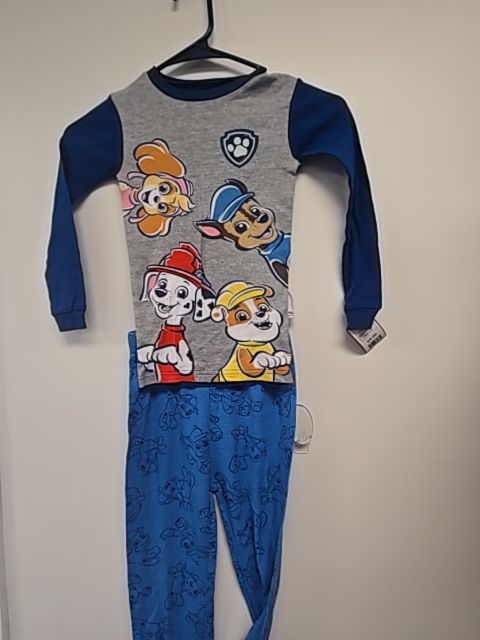 Blue Paw Patrol Pjs, 7 B