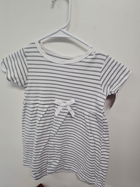 Green/White Striped HB Dress, 5T G