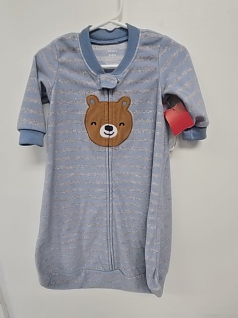 Blue/Grey Bear Carters Sleepsack, 3M B