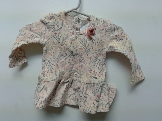 Pink Laura Ashley babby Flower long sleeve, 3M G