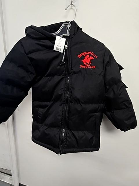 Black Beverly Hills Polo Club Coat, 6 B