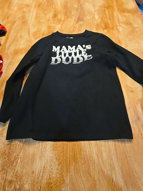 Black Mama's Little Dude Garanimals Longsleeve Shirt, 5T B