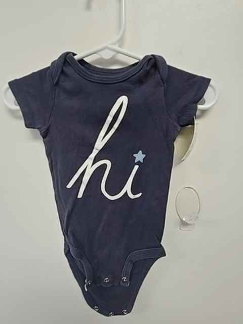 Navy Hi Carters Onesie, 6M B