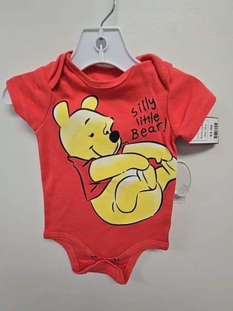Red Winnie The Pooh Disney Onesie, 3M B