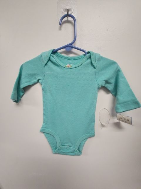 Blue Carters Longsleeve Onesie, 3M G