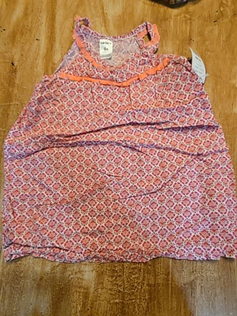 Pink Carters Tank Top, 6 G