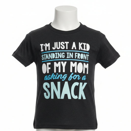 Grey Just A Kid  Shirt, 5T B