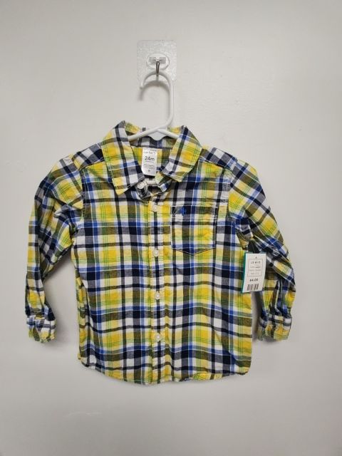 yellow Carters LS shirt, 2T G
