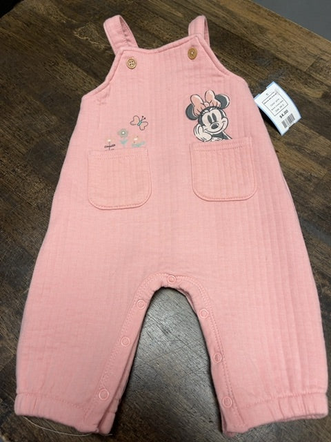 pink Disney Baby Minnie Bib Overalls, 3M G