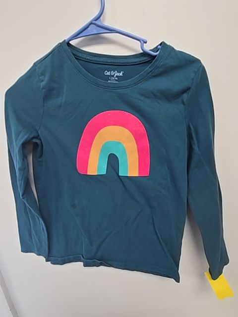 Blue Rainbow Cat & Jack Longsleeve Shirt, 10 G