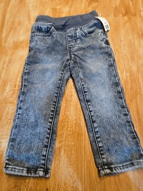 Grey Jean Wonder Nation Pants, 2T B