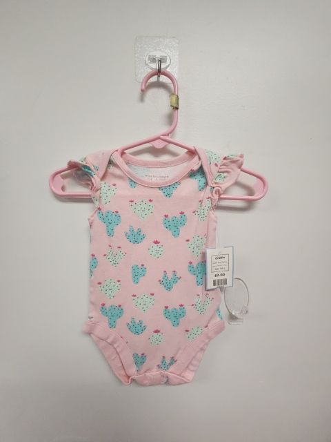 Pink Cactus Childrens Place Onesie, NB G