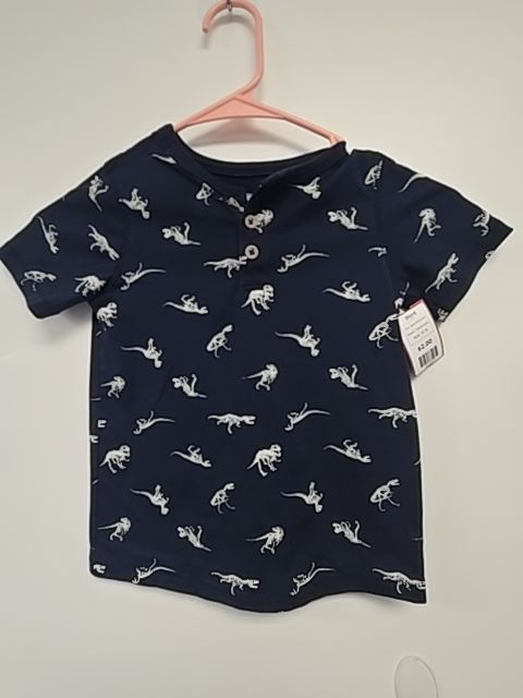 Navy/White Dino Garanimals Shirt, 4T B