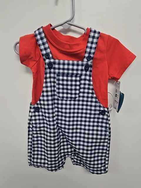 blue Child of Mine 2 Piece bibs, 6M B