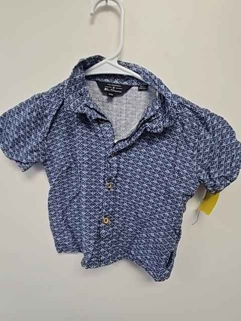 Navy/Blue Ben Sherman Button Up Shirt, 2T B