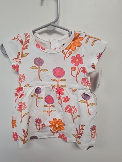 White/Colorful Flowers Monica + Andy Dress, 3M G