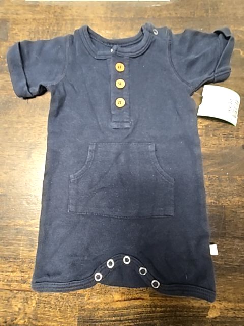 Navy Zestt Short One Piece, NB B