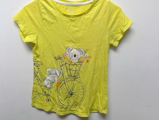 Yellow Wonder Nation Koala on bike t shirt, 14 G