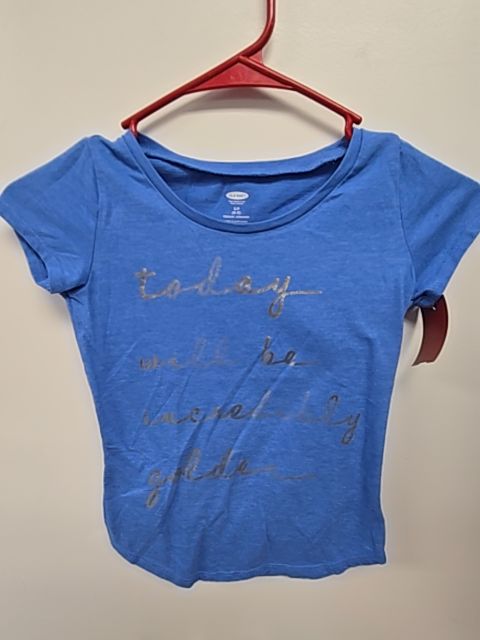 Blue Today Will Be Incredibly Golden Old Navy Shirt, 6 G