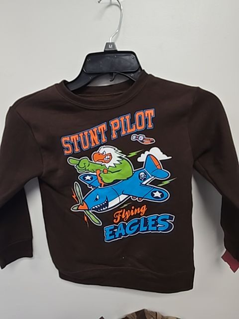 Brown Garanimals Longsleeve Shirt, 5T B