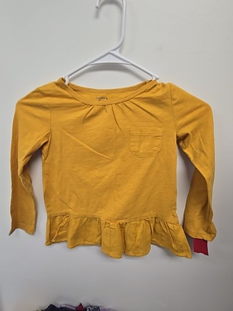Yellow Carters Longsleeve Shirt, 5T G