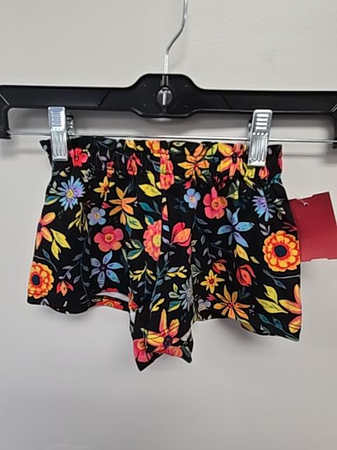 Black/Colorful Flowers Childrens Place Shorts, 3T G