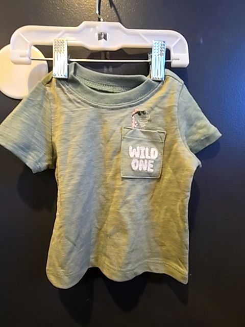 Green Garanimals Wild one t shirt, NB B