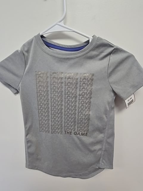 Grey Love The Game All In Motion Shirt, 4T G