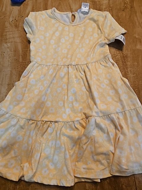 Yellow/White Emma & Elsa Dress, 6 G