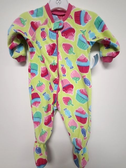 green Cupcake Sleeper, 6M G
