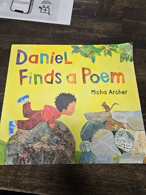 Daniel Finds A Poem Book