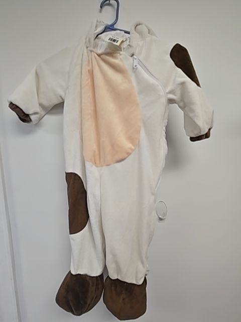 Brown/White Target Dog Costume, 12M B