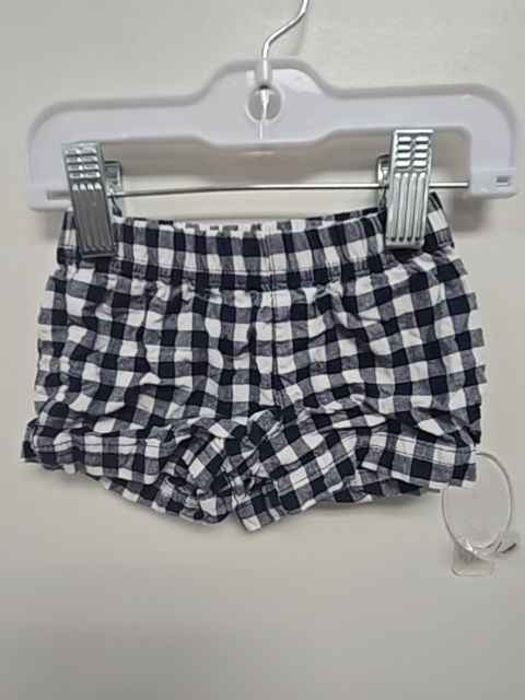 Navy/White Carters Shorts, 3M B