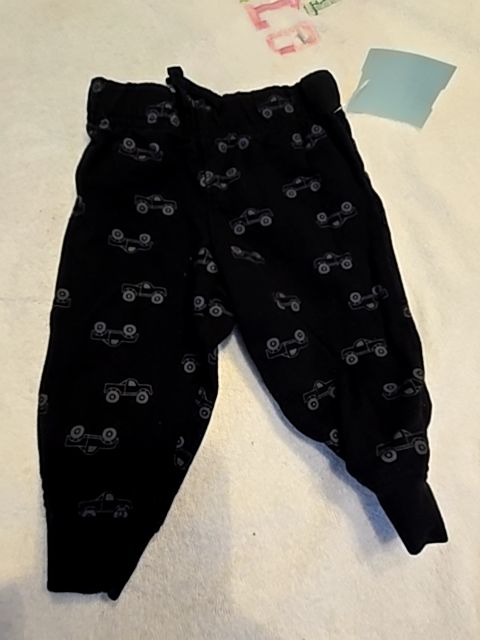 Black Child of Mine Truck Joggers, 3-6M B