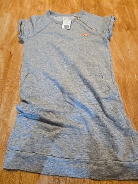 Grey Rainbow Gap Dress, 8 G