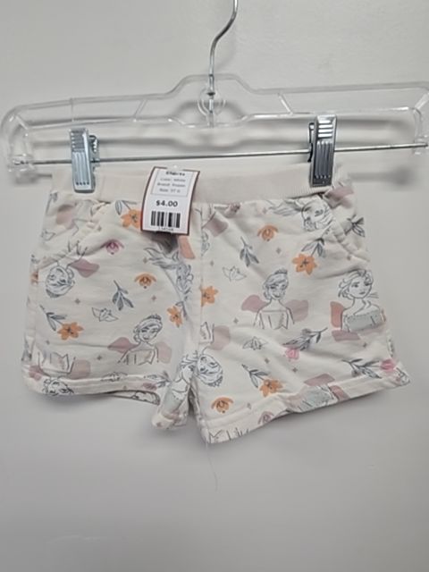 White Frozen Shorts, 5T G