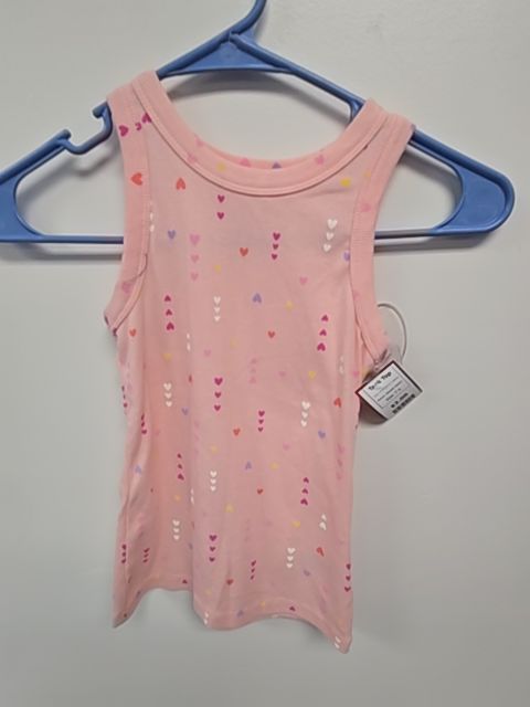 Pink/Colorful Hearts Wonder Nation Tank Top, 7 G