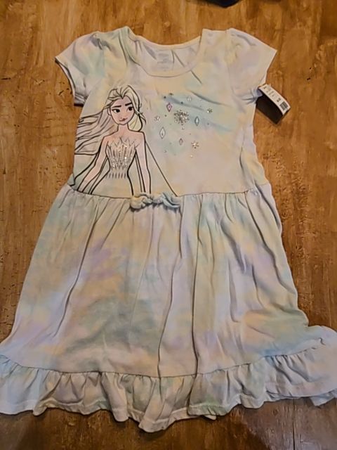 Tye Dye Frozen Dress, 6 G